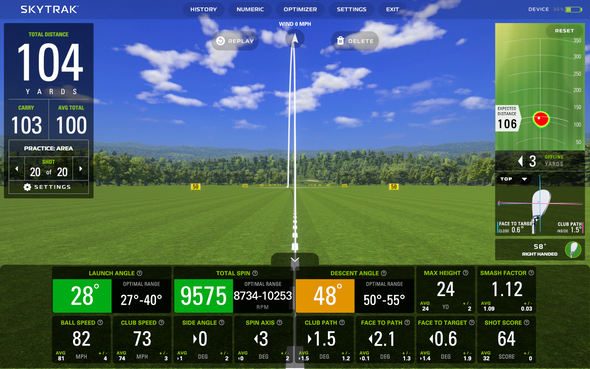 SkyTrak+ Launch Monitor