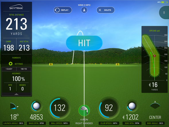 SkyTrak Launch Monitor