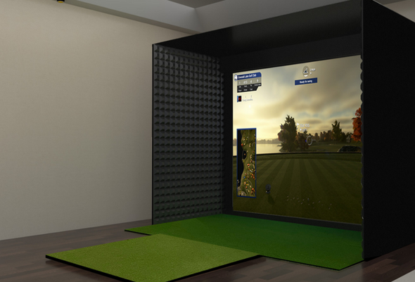 Exclusive Golf Simulator Studio