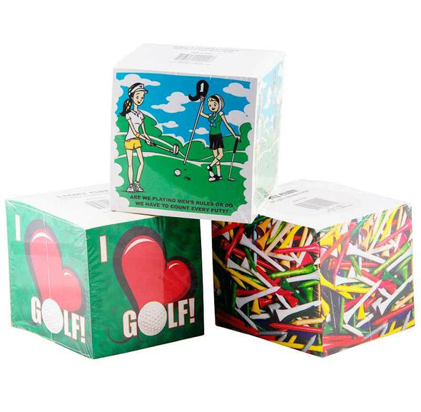 Golf Note Cubes